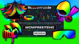 UGC LIMITED CODES ROBLOX [upl. by Atinuaj]