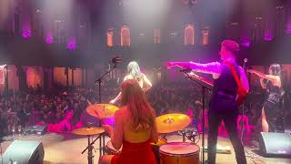 Gimme Gimme Gimme ABBA  Drum Cam  Anika Lammers  UNSW Law Ball 2024 [upl. by Suoirtemed99]