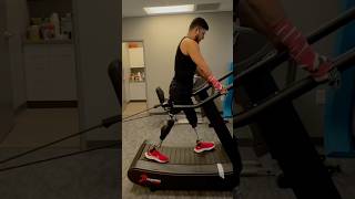 amputado workingout shorts prosthetist fisioterapia runnrunning challenge [upl. by Werdnael]