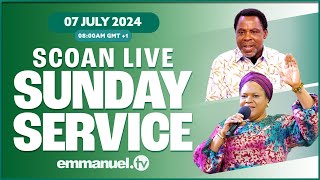 EMMANUEL TV LIVE  THE SCOAN SUNDAY LIVE SERVICE BROADCAST  07072024 tbjoshua emmanueltv scoan [upl. by Eanahs]