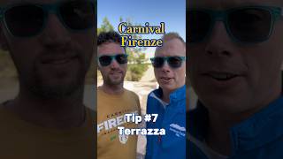 Carnival Firenze Tip Seven Exclusive Terrazza Area [upl. by Kcirdahs]