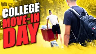 COLLEGE MOVE IN DAY  College Freshman Year  DORM TOUR [upl. by Nallak]