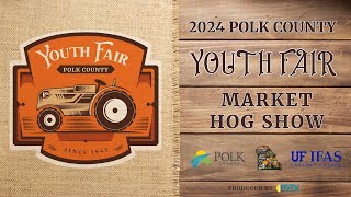 2024 Youth Fair Market Hog Show Afternoon [upl. by Alyosha]