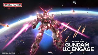 『MOBILE SUIT GUNDAM UC ENGAGE』 PV [upl. by Dearman542]