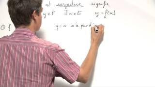 Exercice 4 Injection surjection bijection 00190 [upl. by Pagas]