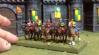 Bretonnian Project Update Bretonnian Mounted Squires [upl. by Lledualc]