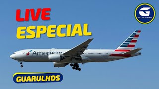 300824  LIVE ESPECIAL NO AEROPORTO INTERNACIONAL DE SÃO PAULOGUARULHOS  GRU AIRPORT [upl. by Sevein787]