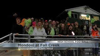 Fall Creek football clinches postseason berth with win over Mondovi [upl. by Lletnwahs217]