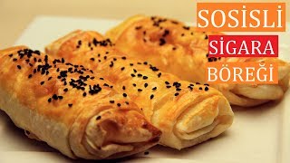 Sosisli Sigara Böreği Sigara Böreği Börek Tarifleri [upl. by Samul]