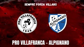 PRO VILLAFRANCA 00 Alpignano HIGHLIGHTS 1 Giornata Eccellenza Girone B  Piemonte [upl. by Stevenson]