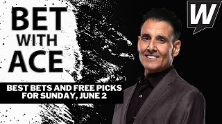 MLB Picks and Predictions for Today on Bet With Ace and Gianni the Greek for Sunday June 2 [upl. by Wynn]