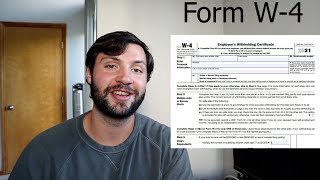 How to Fill Out Form W4 If You Have 2 Jobs Or If You Are Married [upl. by Anaet]