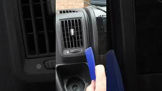 Removing Peugeot Boxer air vents [upl. by Ynnub]