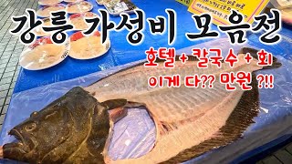 갤러리밥스 경포대 호텔 중앙시장 회센터까지 탈탈 털어버려 [upl. by Adidnac955]