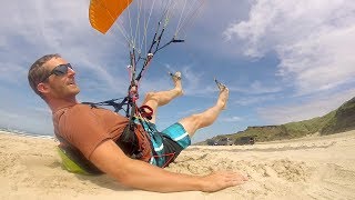 Løkken Paragliding in Denmark [upl. by Orme]