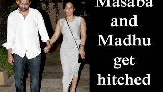 Masaba Gupta ties the knot with Madhu Mantena  TOI [upl. by Nipahc84]