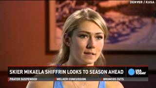 Skier Mikaela Shiffrin motivated by past successes [upl. by Lihkin]