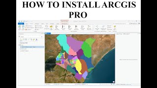 HOW TO INSTALL ARCGIS PRO [upl. by Amie]