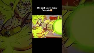 Still cant believe this is fan made 🤯 dragonballz dragonball dbz dbd anime shorts [upl. by Anelah]