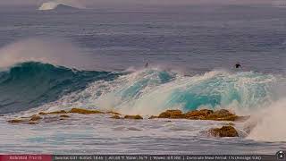 Mar 25 2024 Fun Swell amp Big Wave Surfing at Historic Waimea Bay North Shore of Oahu [upl. by Dnaltiac]