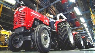 Tractor manufacturing plant  Production Mahindra amp Swaraj tractors [upl. by Nolyag]