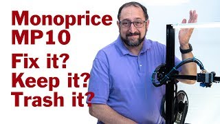 Monoprice MP10 3d Printer the Good and the Bad [upl. by Akcimahs]