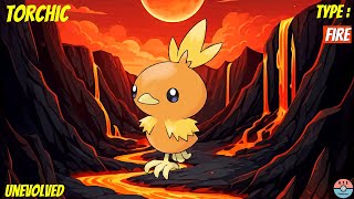 All Evolutions of Torchic [upl. by Ydniahs]