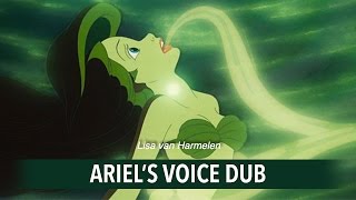 Ariels voice FANDUB  The little Mermaid [upl. by Eimia]