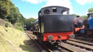 Lakeside and Haverthwaite Railway 29th July 2016 [upl. by Trista]