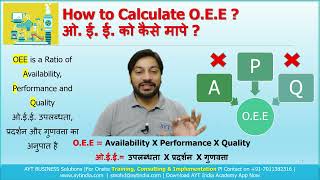 How to calculate OEE  Overall Equipment Effectiveness in Excel Sheet  OEE Excel Formulas English [upl. by Lennon120]