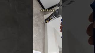 Feels great to watch the gap disappear silicone sealant for the gap siliconeadhesive sealant [upl. by Nosnhoj]