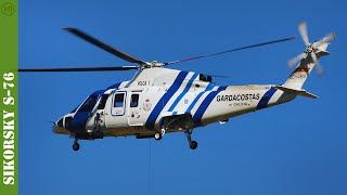 Sikorsky S76  helicopter  HD [upl. by Arvid82]