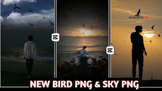 How To Edit New Birds Png amp Sky Png Video Editing Birds Png  Sky Png😱 [upl. by Drape]