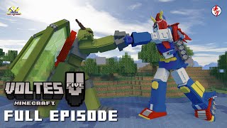 Voltes V versus Dokugaga Voltes V Minecraft ボルテスV マインクラフト Full Episode 1  Minecraft Animation [upl. by Aetnahs]