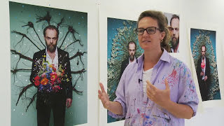 Artist Del Kathryn Barton in her studio [upl. by Henn]