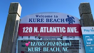 🌟⛄️❄️☔️🧑‍🎄Kure BeachNC 120824Sun고귀한 선물 [upl. by Latif]