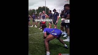 iShowSpeed Tackled Rugby Player 🤯🔥 [upl. by Hamer222]