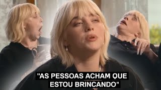 Billie Eilish fala sobre pessoas rirem da sua sindrome de tourette [upl. by Aonian90]