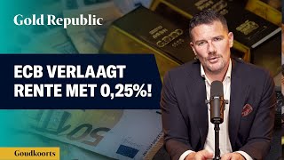 ECB VERLAAGT RENTE en OVERHEID SCHENDT MENSENRECHTEN  GK 222 [upl. by Rubliw487]