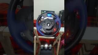 Thrustmaster t150 Pro Force Feedback Test [upl. by Aicened]