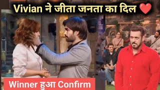 Bigg Boss Vivian ने जीता जनता का दिल ❤️। Salman देख Emotional। Hina Khan। today WKB। [upl. by Farkas220]