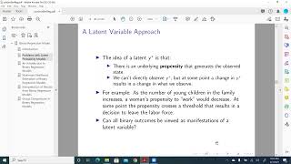 Categorical Data Analysis Binary Regression Latent Variable Approach [upl. by Pang997]