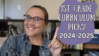 Homeschool Curriculum Choices 20242025  1st Grade Curriculum Picks [upl. by Nishi]