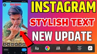 Instagram New Update Stylish Text  Advance Tax Update Instagram [upl. by Pansy347]