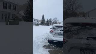 La nieve en usa 🇺🇸 dance kpop nieve snow [upl. by Ruphina]