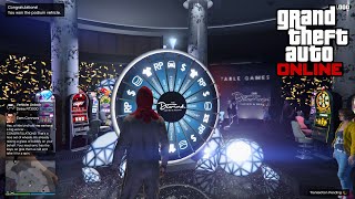 HOW TO WIN THE CASINO CAR IN GTA ONLINE [upl. by Rombert645]