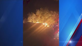 Fire engulfs Hartford home [upl. by Kyd]