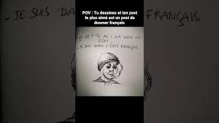 Dessiner des memes marche mieux dessin memefr doomer artistsoninstagram politique [upl. by Doi]