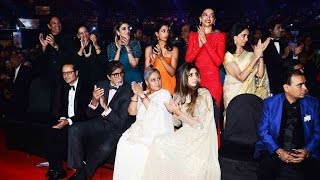 Madhuri Dixit And Sonam Kapoors Stunning Entry at RED CARPET OF FILMFARE AWARDS 2016 Final Footage [upl. by Leibman914]