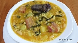 OLLETA DE VERDURA🍲😋 LEGUMBRES Y ARROZ CON EMBUTIDOS [upl. by Kirsch]